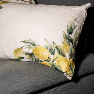 CUSCINO 60X40 CON LIMONI AGLI ANGOLI