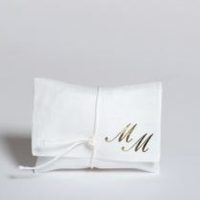 BUSTA GRANDE IN LINO CON STAMPA
