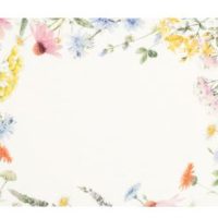 SOTTOPIATTO LINEA PRIMAVERA CORNICE DI FIORI